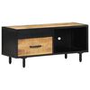 vidaXL TV-Schrank 90x30x40 cm Raues Mangoholz