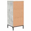 vidaXL Badezimmerschrank mit Schubladen Beton Grau 39,5 x 36 x 88 cm