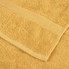 vidaXL Premium Handtücher SOLUND 10 Stk. Gold 50x100 cm 600 g/m²