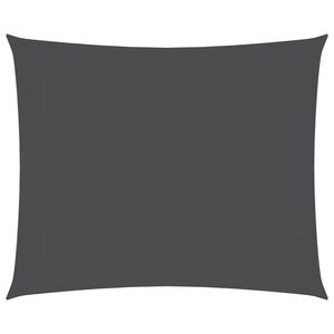vidaXL Sonnensegel Oxford-Gewebe Rechteckig 2,5x3,5 m Anthrazit