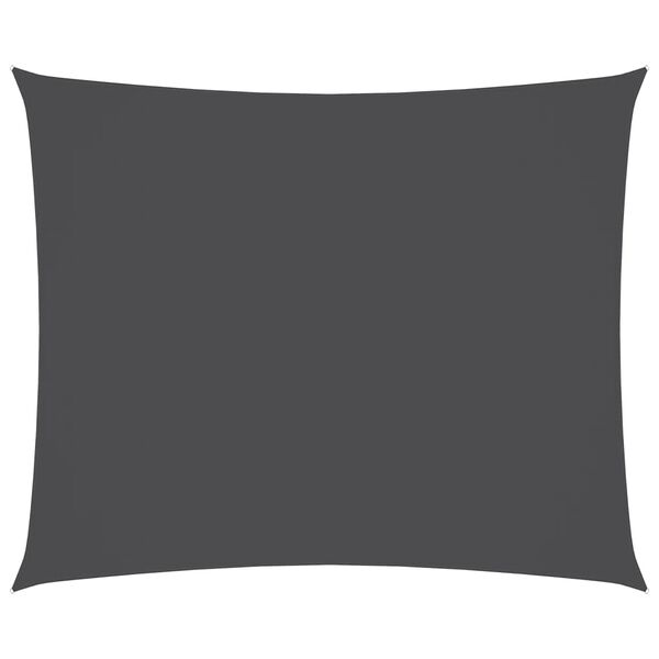 vidaXL Sonnensegel Oxford-Gewebe Rechteckig 2,5x3,5 m Anthrazit