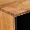 vidaXL Sideboard mit Speicher Natur 80 x 33,5 x 75 cm Massivholz Mango