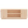 vidaXL TV-Schrank 110x35x40,5 cm Massivholz Kiefer