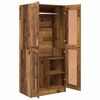 vidaXL Kleiderschrank Altholz 82,5 x 51,5 x 180 cm Holzwerkstoff