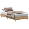 vidaXL Bettgestell ohne Matratze Artisan-Eiche 100x200cm Holzwerkstoff