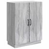 vidaXL Sideboard Sonoma-Grau 66 x 34,5 x 87 cm Holzwerkstoff