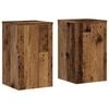 vidaXL Pflanzenst&auml;nder 2 Stk. Altholz-Optik 30x30x50 cm Holzwerkstoff