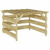 vidaXL Rasenm&auml;her Garage Braun 84 x 80 x 56 cm