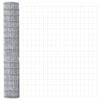 vidaXL Eurozaun 1,5 x 10 m PVC-beschichtetes Eisen