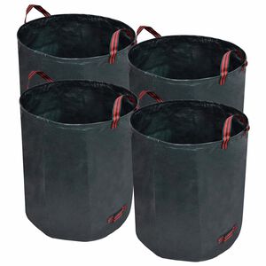 Garten-Abfallbeutel Gr&uuml;n 4 St&uuml;ck 272 L 150 g/ m&sup2;