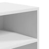 vidaXL B&uuml;cherregal Wei&szlig; 60x30x71,5 cm Holzwerkstoff