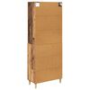 vidaXL Highboard Altholz 69,5 x 32,5 x 180 cm Holzwerkstoff