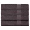 vidaXL Saunat&uuml;cher FROGN 4 Stk. Anthrazit 80x200 cm 360 g/m&sup2;