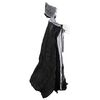 vidaXL Halloween Grim Reaper Schwarz 60 x 60 x 155 cm Polyester