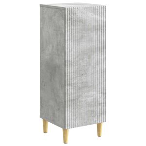 vidaXL Sideboard Betongrau 33 x 34,5 x 90 cm Holzwerkstoff