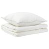 vidaXL Bettdecke und Kissen Set 2 stk. 140x200 cm Sommer 140 GSM Wolle