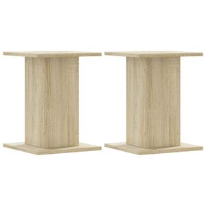 vidaXL Pflanzenst&auml;nder 2 Stk. Sonoma-Eiche 30x30x40 cm Holzwerkstoff