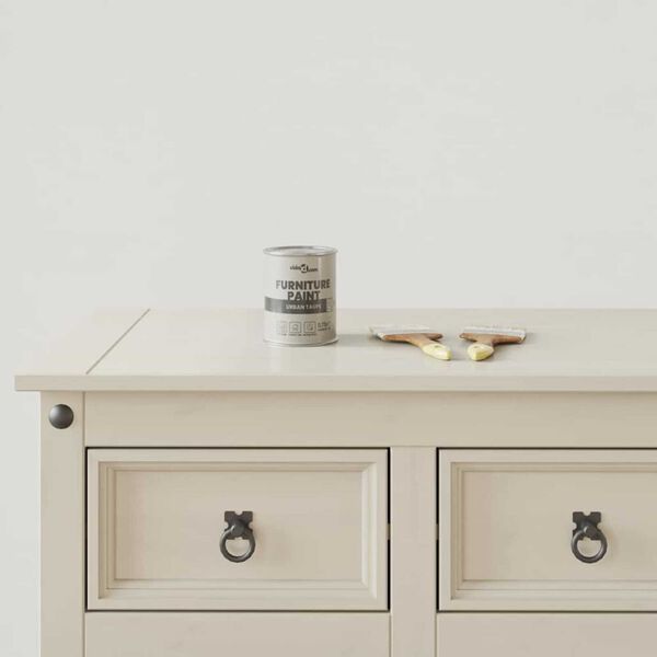 vidaXL Möbelfarbe Braun 10 x 10 x 12,2 cm Wanddruck