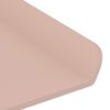 vidaXL Schwebendes Regal 4 pcs Rosa 100 x 9 x 2,5 cm Stahl
