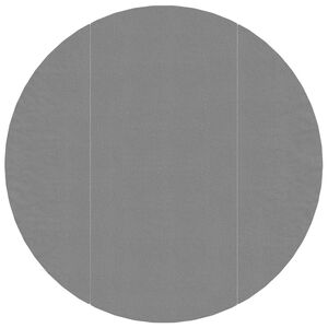 vidaXL Pool-Bodentuch Hellgrau &Oslash;306 cm Polyester Geotextil