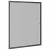 vidaXL Insektenschutz f&uuml;r Fenster Anthrazit 120 x 140 cm