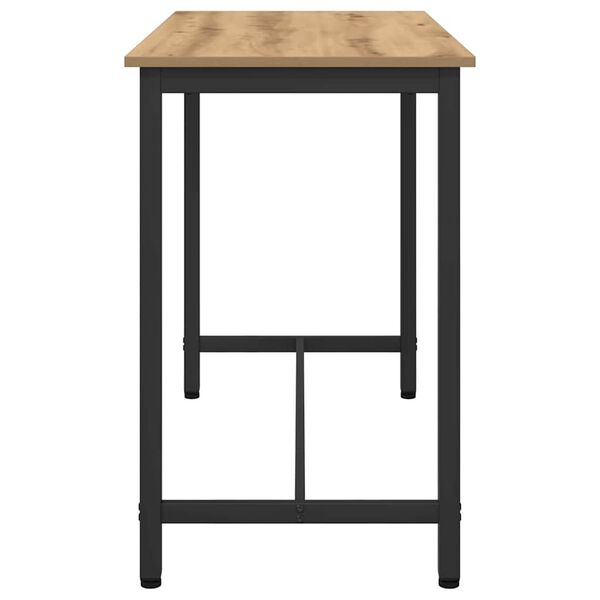 vidaXL Tisch Artisan-Eiche 100 x 50 x 76,5 cm