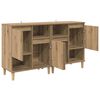 vidaXL Sideboards 2 pcs Artisan-Eiche 60 x 35 x 70 cm Holzwerkstoff