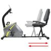 vidaXL Magnetisches Sitz-Ergometer mit Pulsmessung