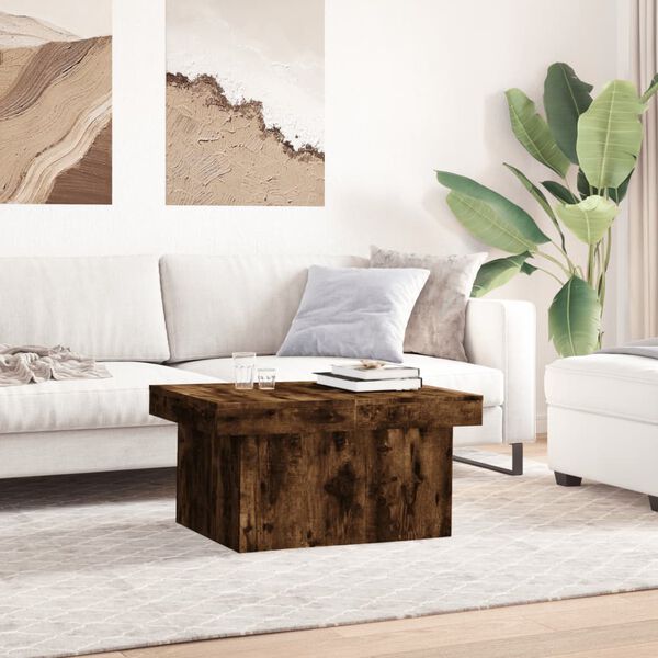 vidaXL Couchtisch R&auml;uchereiche 100x55x40 cm Holzwerkstoff