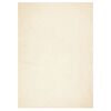 vidaXL Teppich HUARTE Kurzflor Weich und Waschbar Creme 240x340 cm