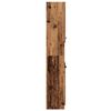 vidaXL Badschrank Altholz-Optik 32x34x188,5 cm Holzwerkstoff