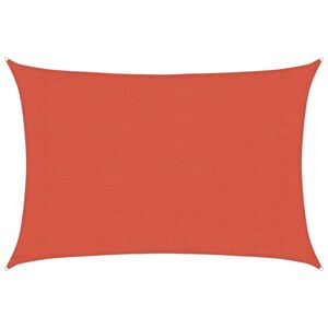 vidaXL Sonnensegel 160 g/m&sup2; Terrakottarot 3x5 m HDPE