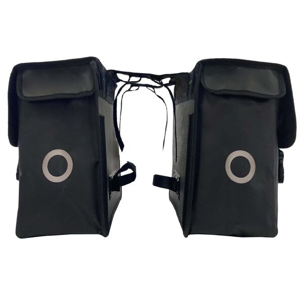 Willex Fahrradtaschen Eco 30 L Tarpaulin Gr&uuml;n und Schwarz