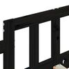 vidaXL Tagesbett Schwarz 90x190 cm Massivholz Kiefer