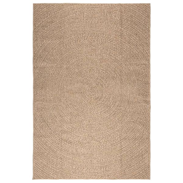 vidaXL Teppich ZIZUR 200x290 cm Jute-Optik Indoor und Outdoor