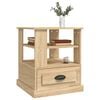 vidaXL Beistelltisch Sonoma-Eiche 50x50x60 cm Holzwerkstoff