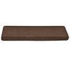 vidaXL Stufenmatten 30 Stk. 65x21x4 cm Kaffeebraun Rechteckiger Rand