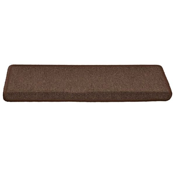 vidaXL Stufenmatten 30 Stk. 65x21x4 cm Kaffeebraun Rechteckiger Rand