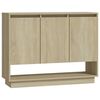 vidaXL Sideboard Sonoma-Eiche 97x31x75 cm Holzwerkstoff