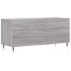 vidaXL Plattenschrank Grau Sonoma 100x38x48 cm Holzwerkstoff
