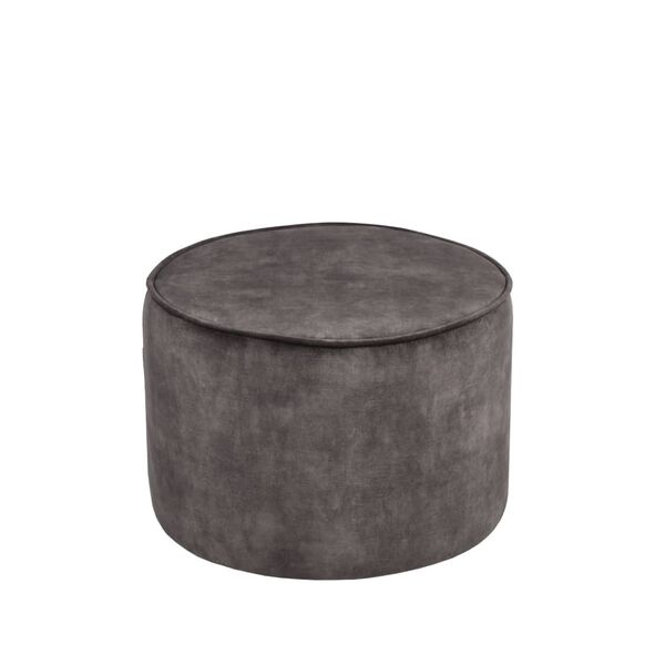 LABEL51 Pouf Tibo 55x55x40 cm Anthrazit Velours