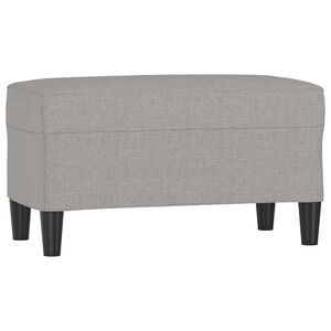 vidaXL Sitzbank Hellgrau 70x35x41 cm Stoff