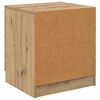 vidaXL Nachttisch 2 pcs Artisan-Eiche 45 x 39 x 50 cm Holzwerkstoff