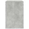 vidaXL Waschmaschinen-Schrank Beton 87 x 60 x 89 cm Holzwerkstoff