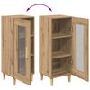 vidaXL Sideboard Artisan-Eiche 34,5 x 32,5 x 90 cm Holzwerkstoff