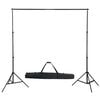 vidaXL Fotostudio-Set mit Beleuchtung, Hintergrund und Reflektor