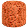 vidaXL Bootsseil Orange 6 mm 50 m Polypropylen