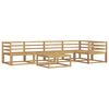 vidaXL Outdoor-Sofagarnitur 6 pcs Wei&szlig; 79 x 79 x 37 cm