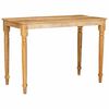 vidaXL Couchtisch Braun 110 x 55 x 77 cm Massivholz Mango