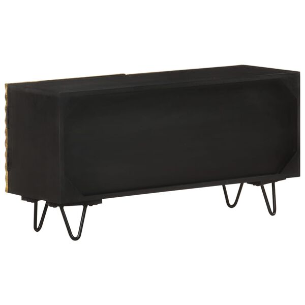 vidaXL TV-Schrank 90x30x45 cm Mango Massivholz